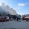آتش سوزی در کارخانه تولید کاشی و سرامیک | عکس از : حمید چنارانی