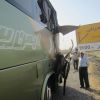 تصادف کامیون و اتوبوس | عکس از : حمید چنارانی