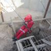 نجات دزد نابلد از چاه  | عکس از : حمید چنارانی