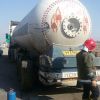 تصادف جرثقیل با تانکر گاز | عکس از : حمید چنارانی