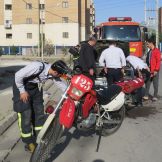 آتش سوزی خودرو پژو با نوشابه مهار شد - سازمان آتش نشانی و خدمات ایمنی شهرداری نیشابور