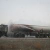 آتش سوزی تانکر بنزین | عکس از : حمید چنارانی