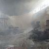 آتش سوزی کارگاه تزریق پلاستیک | عکس از : حمید چنارانی