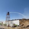 آتش سوزی گسترده در انبار کارخانه کاغذ بینالود | عکس از : محمد مهدی سلیمان