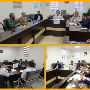 آتش نشانی نیشابور - جلسه بررسی و تصمیم گیری در خصوص ایمنی کارگاه های چوب بری برگزار شد