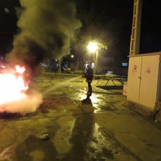 آتش نشانی نیشابور - کاهش حدود 15 درصدی آمار حریق و حوادث شب چهارشنبه سوری