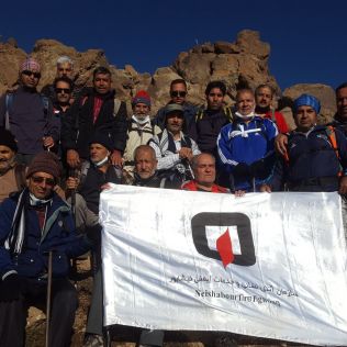 آتش نشانی نیشابور - صعود قله سبلان توسط گروه کوهنوردی سیمرغ 