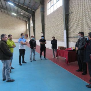 آتش نشانی نیشابور - تست آمادگی جسمانی آتش نشانان برگزار شد