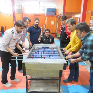 آتش نشانی نیشابور - مسابقات فوتبال دستی بین ایستگاهی آتش نشانی گرامیداشت شهدای آتش نشان برگزار شد .