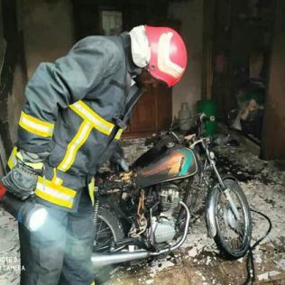 آتش نشانی نیشابور - چند نکته در خصوص بروز آتش سوزی موتور سیکلت ها 