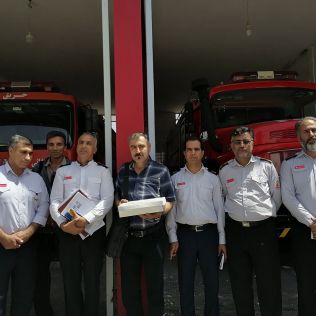 آتش نشانی نیشابور - پاسخ کار خوب با کار خوب