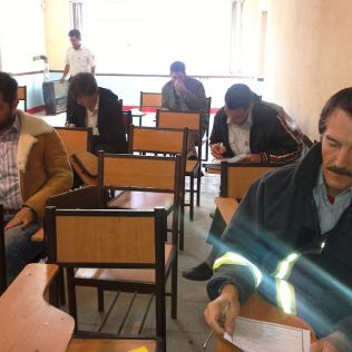 آتش نشانی نیشابور - دوره آموزشی ویژه همکاران چناران به پایان رسید