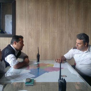 آتش نشانی نیشابور - جلسه هماهنگی مدیران حوزه عملیات