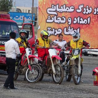 آتش نشانی نیشابور - مانور بزرگ عملیاتی آتش نشانان