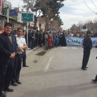 آتش نشانی نیشابور - حضور مدیریت در هفتمین سالروز حماسه نه دی (روز بصیرت و میثاق با ولایت)