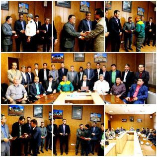 آتش نشانی نیشابور - با حضور شهردار از جانبازان شهرداری و سازمانهای تابعه تجلیل به عمل آمد