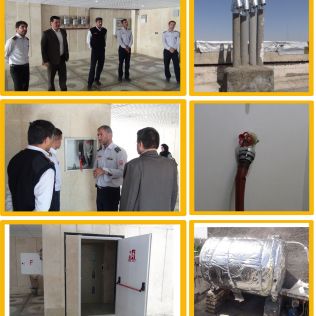 آتش نشانی نیشابور - ساختمان ها به درب ضد حریق و سیستم های آتش نشانی مجهز می شوند